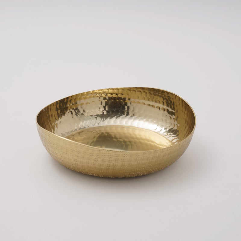 La Mesa Gold Serving Bowl for Kitchen - Image 2